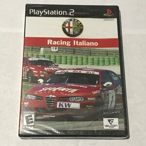 PS2 Alfa Romeo Racing Italiano (Factory Sealed) Playstation 2